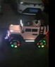 岙貝樂(lè )兒童電動(dòng)車(chē)玩具車(chē)可坐大人帶遙控四輪電動(dòng)汽車(chē)可駕駛寶寶周歲禮物 高配四驅粉12v7電瓶軟座閃光車(chē)輪 曬單實(shí)拍圖