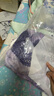 兩三事霧眠洄游 2025夏季新款小清新流蘇褲腳口印花闊腿休閑褲女 紫花色 S 曬單實(shí)拍圖