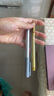 金屬工藝筆金屬色金屬筆金色筆油漆筆簽到簽名筆簽字金筆銀色賀卡diy軟頭硬頭繪畫涂鴉筆學生用補漆筆 2支/金色1支（硬頭）+銀色1支（硬頭） 曬單實拍圖