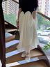Lily Wei【霧隱春山】甜美蕾絲蝴蝶結(jié)單鞋舒適透氣仙女風(fēng)單鞋大碼 象牙白 31 曬單實(shí)拍圖