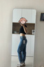 Lee【張凌赫代言】411舒適高腰小直腳不易褪色清水洗女牛仔褲潮流 清水洗 27 曬單實(shí)拍圖