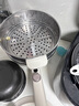美的（Midea）電炒鍋不粘鍋一體插電多功能鐵鍋電炒鍋多功能一體2025新款炒菜鍋插電一體家用蒸煮煎炒多用途鍋 3.2L 【配蒸籠 油溫紅燈提醒】HCG2572 曬單實(shí)拍圖