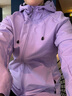 真維斯（Jeanswest）【商場(chǎng)同款】女裝2025春新款加絨保暖舒適連帽長(zhǎng)袖戶外運(yùn)動(dòng)外套JW 紫色8300 L 165/88A 曬單實(shí)拍圖