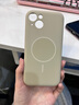 適用于蘋果iPhone16ProMax手機(jī)殼液態(tài)硅膠磁吸15蘋果16Pro保護(hù)套 咖啡色 iPhone14 曬單實(shí)拍圖