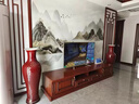 鎏銘景德鎮(zhèn)陶瓷器窯變裂紋郎紅落地大花瓶家居客廳書房古典裝飾品擺件 100cm高 肚經(jīng)36cm 曬單實拍圖