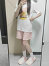 麓格立 孕婦洞洞鞋夏季外穿新款防滑厚底沙灘鞋室內(nèi)居家踩屎感包頭涼鞋 水晶兔熊  粉色 38-39 【推薦37-38】 曬單實拍圖