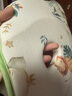 婧麒寶寶定型枕0-6個(gè)月硅膠枕嬰幼兒防偏頭枕頭新生兒頭型專(zhuān)用枕 動(dòng)物日記 22x27x1cm 曬單實(shí)拍圖