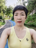 Flipbelt飛比特跑步穩穩BRA運動(dòng)內衣背心式文胸無(wú)痕女士胸罩 風(fēng)語(yǔ)白 L  曬單實(shí)拍圖