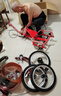 飛鴿 FG FLYING PIGEON飛鴿三輪車?yán)先诵⌒托蓍e家用買菜人力自行腳踏車?yán)夏昴_蹬代步車 16寸小筐款紅色+雙抱閘 曬單實(shí)拍圖