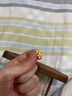 周六福（ZLF）  黃金耳飾女款無(wú)極金小雛菊足金耳釘 計(jì)價(jià) 0.94g 曬單實(shí)拍圖
