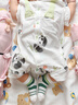 愛貝迪拉嬰兒衣服連體短袖半袖春夏薄款幼兒小孩開空調(diào)男寶寶女外出短褲 【春夏連體衣】熊貓樂園 73cm （建議16-20斤） 曬單實拍圖