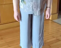 秋芙羅媽媽裝夏裝2025新款套裝中式洋氣50歲60中老年人女夏季衣服奶奶裝 曬單實(shí)拍圖