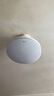 美的（Midea）風扇燈餐廳吊扇燈led臥室燈隱形扇葉遙控三防燈具熟睡風包安裝 曬單實拍圖