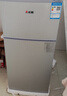 志高電冰箱雙門家用節(jié)能冰箱出租屋冷藏冷凍環(huán)保迷你冰箱辦公室公寓租房宿舍低噪電冰箱 S192銀色一級能效【萬人推薦】 曬單實拍圖
