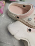鉑吶苓洞洞鞋女2025新款夏季外穿增高沙灘涼鞋eva防滑防臭厚底涼鞋女 洞洞鞋-水晶熊兔【40-41】 曬單實(shí)拍圖