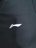 LI-NING KIDS李寧男童短袖速干透氣吸汗上衣舒適涼爽純色童裝兒童運(yùn)動(dòng)冰絲T恤 黑色-小標(biāo)【冰絲速干】 160 cm 曬單實(shí)拍圖