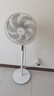 美的（Midea）【颶風(fēng)節(jié)能】七葉柔風(fēng)立式電風(fēng)扇/家用輕音落地扇/臺式小型風(fēng)扇/大風(fēng)力遙控定時搖頭風(fēng)扇 SAH35BSJ 曬單實拍圖