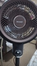 夏普（SHARP)風精靈空氣循環(huán)扇電風扇落地扇家用臥室大風力靜輕音自清潔一級能效搖頭電扇驅(qū)蚊神器PJ-CD433A-W 曬單實拍圖