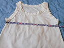 夏季新款吊帶女士經(jīng)典工字棉背心女修身外穿無(wú)袖上衣時(shí)尚百搭 白色吸汗排濕 2XL 100-140斤 曬單實(shí)拍圖