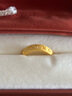周生生 六字大明咒黃金戒指文化祝福開(kāi)口戒對(duì)戒90212R計(jì)價(jià) 4.59克(含工費(fèi)240元) 曬單實(shí)拍圖