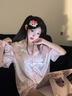 繆黛HelloKitty冰雪絲睡衣女夏季薄款高級(jí)感蕾絲邊短袖甜美少女家居服 【優(yōu)質(zhì)版】凱蒂貓 無頭繩 M (160) 曬單實(shí)拍圖