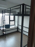 銳筑復(fù)式二樓床高架床閣樓床樹屋床單上層小戶型錯(cuò)位高低床上床下空 奶白色（任意定制）承重2000斤 1000mm*2000mm 曬單實(shí)拍圖