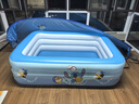 Bestway兒童游泳池寶寶小孩室內(nèi)外家用電動(dòng)充氣史迪仔周邊玩具洗澡戲水池 曬單實(shí)拍圖