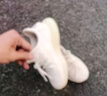 阿迪達斯兒童Yeezy雪媚娘夏季KIDS椰子休閑鞋ID481529碼 曬單實拍圖