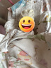 兔兔大文嬰兒胎帽春夏季薄款新生兒0-3-6個月無骨純棉護鹵門初生男女寶寶 卡通粉色+黃色(2個裝) 頭圍33-40cm(建議0-4個月) 曬單實拍圖