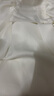 初申長袖襯衫女氣質翻領蝴蝶結設計通勤休閑白襯衣上衣S13KC2990 白色 M 曬單實拍圖
