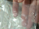 藍(lán)翠緣 粉水晶散珠莫桑比克星光粉晶散珠 單珠diy手鏈飾品六芒芙蓉晶 莫桑比克星光粉水晶約6mm/顆 曬單實(shí)拍圖