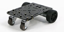 WHEELTEC R1系列mini智能電動(dòng)小車底盤三輪四輪寬度小于15cm電賽小車直流減速電機(jī) R1系列四輪兩驅(qū)小車 無(wú)需加高 曬單實(shí)拍圖