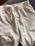 卡賓【肌理感提花】寬松休閑短褲男25夏百搭潮流透氣五分沙灘褲 曬單實(shí)拍圖