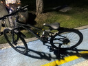 鳳凰（PHOENIX）上海鳳凰軟尾山地車自行車學(xué)生公路男變速雙減震越野青少年賽車 鋼架/輻條魅影灰【雙減震/全軸承】 26寸27速【適合身高158-188cm】 曬單實(shí)拍圖