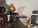 歐扎克升降工作臺電腦升降支架臺站立式辦公書桌學(xué)習(xí)電腦桌 氣動無級升降-黑桌雙層80cm 曬單實拍圖