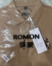 羅蒙（ROMON）T恤男士短袖POLO領(lǐng)商務(wù)休閑冰絲彈力透氣上衣服男裝HS1卡其L 曬單實拍圖