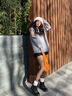 Dickies馬丁靴女2025秋冬厚底增高靴子英倫風(fēng)皮靴黑色百搭短靴時(shí)尚女靴 黑色 38 曬單實(shí)拍圖