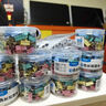 晨光（M&G）文具4#25mm 48只/罐 彩色長(zhǎng)尾夾 中號(hào)金屬票據(jù)夾 經(jīng)濟(jì)型辦公用品燕尾夾ABS916J4 曬單實(shí)拍圖