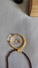 展緣黃金手鐲女足金包銀簡(jiǎn)約光面推拉款鐲子實(shí)心送女友禮物 光面手鐲推拉款 約30克 曬單實(shí)拍圖