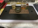 尚言坊天然烏金石茶盤帶排水儲水式小型家用功夫茶具簡易茶托盤干泡茶臺 曬單實拍圖