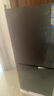海爾（Haier）冰箱193升雙門兩門對開門風(fēng)冷無霜一級能效節(jié)能變頻玻璃面板凈味家用租房電冰箱BCD-193WGHC2E7AS 曬單實拍圖