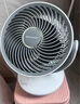 夏普（SHARP)小風(fēng)鈴空氣循環(huán)扇電風(fēng)扇家用小型桌面臺(tái)式宿舍臥室辦公室靜輕音抑菌扇葉搖頭臺(tái)扇PJ-CA230B-A 曬單實(shí)拍圖