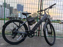 五羊鋰電池助力電動(dòng)自行車(chē)禧瑪諾變速超長(cháng)續航山地車(chē)男女士雙碟剎單車(chē) 炫麗白-6A-26寸-續航60km 曬單實(shí)拍圖