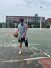 麥蒂WADE/韋德籃球真牛皮7號耐磨標準藍球 室外專業(yè)七小學生真牛皮球 吸汗防滑-超纖灰色翻毛-7號籃球 7號 曬單實拍圖