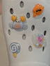 名創(chuàng)優(yōu)品（MINISO）洞洞鞋男女夏季外穿涼鞋防滑厚底踩屎感包頭涼拖鞋 白色+海洋星星 曬單實(shí)拍圖