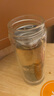 富光玻璃杯雙層帶茶隔大容量水杯 高檔商務(wù)泡茶杯 高硼硅杯子500ml 曬單實拍圖