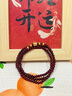 中國黃金（CHINA GOLD）黃金手鏈女款足金小蠻腰石榴石轉運珠手串教師節生日禮物送愛(ài)人石榴石轉運珠手鏈--約0.3g 曬單實(shí)拍圖