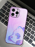 迷炫適用蘋(píng)果16promax手機殼iPhone16手機保護套男女新款羽紗花熊貓簡(jiǎn)約時(shí)尚鏡頭全包防摔超薄素皮殼 【羽紗花熊貓藍紫】立體浮雕+全包防摔+紫色 iPhone16ProMax 曬單實(shí)拍圖