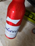 百威啤酒（ Budweiser）紅色鋁瓶啤酒 355ml*24瓶 355mL 24瓶 曬單實拍圖