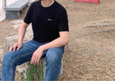 卡賓（CABBEEN）【涼感】冰絲短袖T恤男2024夏季新款索羅那純黑上衣簡約百搭 煤黑色01 XL /180/52 曬單實拍圖